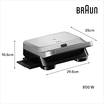 【新品未使用】BRAUN スナックメーカー　グリル ホットサンド ワッフル 新品未使用】BRAUN スナックメーカー グリル ホットサンド